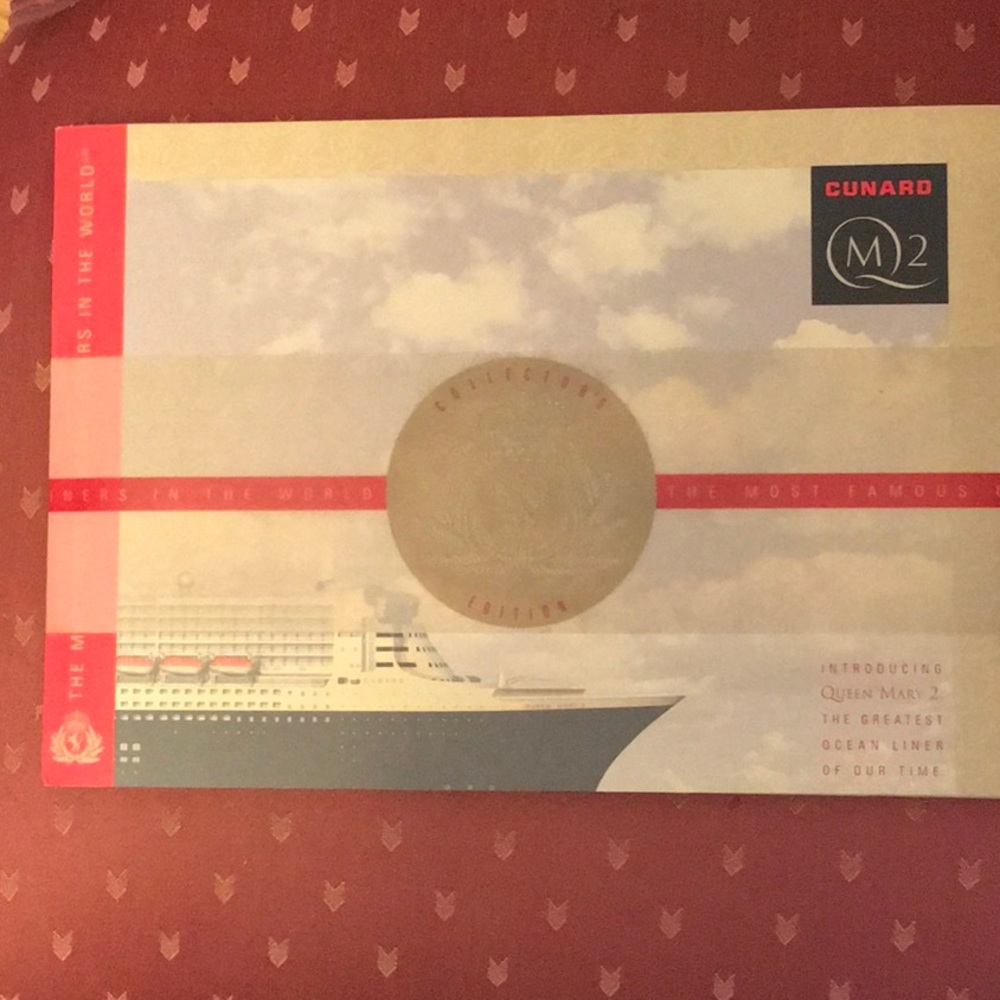Collector’s Edition Queen Mary 2 Brochure